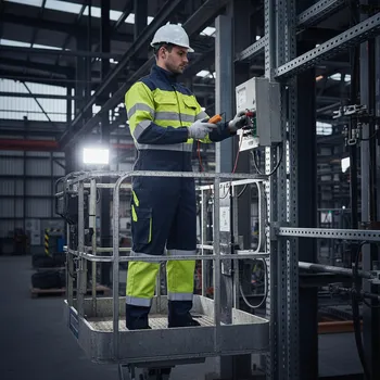 Pracovní kombinéza CERVA GROUP Overal STROKE FR HV Velikost M žlutá/navy