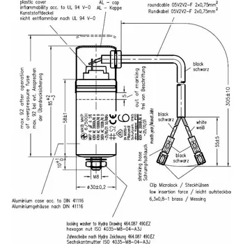 Kondenzátor Hydra MKB MKP 6/500II/1974 kondenzátor motorový 6uF