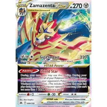 Karetní hra Pokémon CRZ 099/159 Zamazenta VSTAR - Crown Zenith