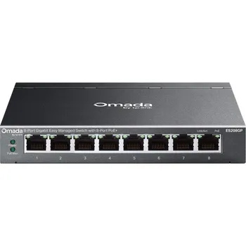 Síťový prvek Teltonika TP-Link ES208GP Omada Easy PoE Switch
