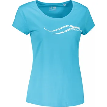 Dámské tričko Dámské triko ALTISPORT CARRYOVER ALW001F61 TYRKYSOVÁ/BÍLÁ M
