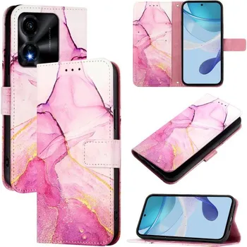 Příslušenství pro tablet VSECHNONAMOBIL 123705 ART MARBLE Peněženkový kryt pro Honor X5c Plus PINK