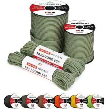 Kompresor Brotree 4mm Paracord 550 7pramenné lano