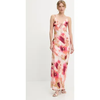 Dámské šaty Šaty Answear.LAB růžová barva, maxi 15650.hos 30X, vel. L