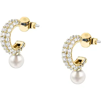 Náušnice Dámské stříbrné náušnice Morellato Perla SXU53