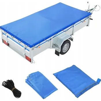 Krycí plachta PLACHTA NA PŘÍVĚS ZESÍLENÁ PVC TKANINA OXFORD 420D S OKY