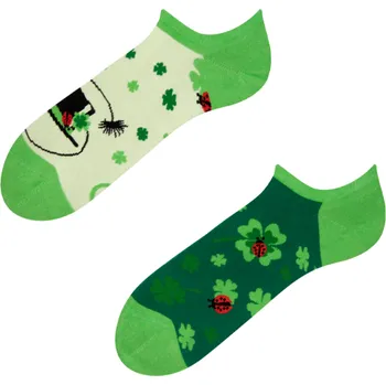 Dámské ponožky Veselé ponožky do tenisek Čtyřlístek pro štěstí