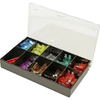 Autopojistky Sada pojistek 80 ks