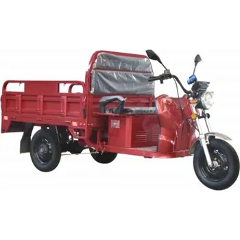 Elektrotříkolka Pracovní tříkolka Rikša Cargo Sunway E-ZJ150 - 2025 (72V, 45Ah - až 2800W) - elektrická nákladní tříkolka červená