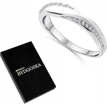 Prsten Dámský stříbrný Prstýnek s kubickou zirkonií stříbro o ryzosti 925 vel. 14