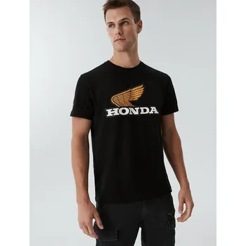 Moto dres Diverse extreme team - Honda retro triko HND02 barva černá L