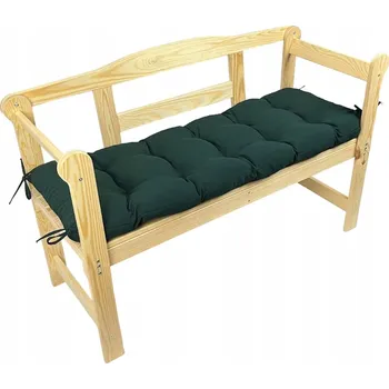 Polštář Zahradní Polštář na lavičku Lahvově ZELEŇ 120 cm