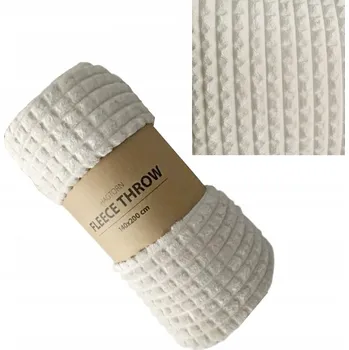 Prostěradlo Deka Hagtorn - Béžová polar fleece 140 cm x 200 cm