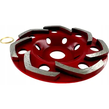 Příslušenství k brusce HRNKOVÝ KOTOUČ FRÉZA NA BROUŠENÍ BETONU ANHYDRITU SÁDRY SEGMENTOVÝ L 125mm RYCHLÝ