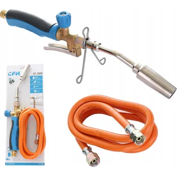 Páječka PLYNOVÝ HOŘÁK PRO PÁJENÍ PROPAN BUTAN S HADICÍ 1.5M