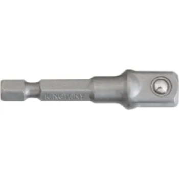 Gola hlavice Adaptér s kuličkovým jistěním King Tony 3/8 čtyřhran na 1/4 šestihran 7703-50
