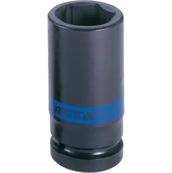 Gola hlavice Hlavice nástrčná rázová prodloužená King Tony 1 CrMo 6 hranná, 35 mm 843535M