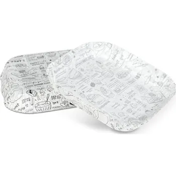 Pečicí papír Papír na pečení BEWELLO BW1031A do fritézy 20x20cm 50ks