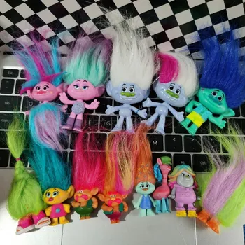 Magická panenka elf s dlouhými vlasy | hračka - Různých 5 ks