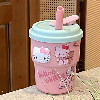 Hello kitty plastový kelímek 420ml | hrnek - Růžový