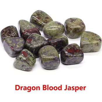 Přírodní kámen Leštěný přírodní křišťál | dekorace | minerál - Jaspis z dračí krve , 500 g