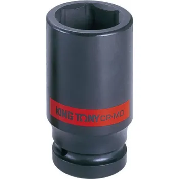 Gola hlavice Hlavice nástrčná prodloužená rázová King Tony 1 CrMo 6 hranná palcová 15/16 843524S
