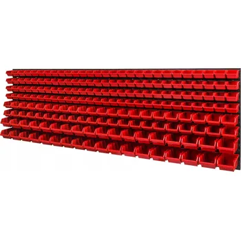 Obraz Nástěnná dílenská deska na nářadí + 192 boxů/úložných boxů