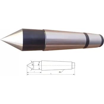 Příslušenstí k soustruhu Upínací hrot s vrcholovým úhlem 60° 243310 MK4