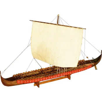 RC model lodě Dušek Vikingská prodloužená loď 1:72 kit - KR-21214