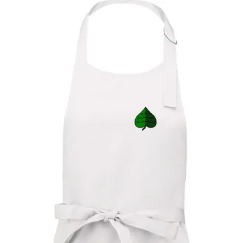 Kuchyňská zástěra Prší - Zelený - Pánská zástěra na vaření - Univerzální velikost ( Bílá )