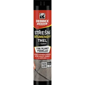 Tmel Bitumenový tmel DEN BRAVEN střešní 280 ml