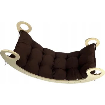 Dětská houpačka Montessori houpačka Polštář hnědé, pro děti, velikost XL