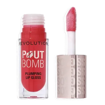 Lesk na rty Makeup Revolution Lesk na rty Pout Bomb Cherry Sheer Red