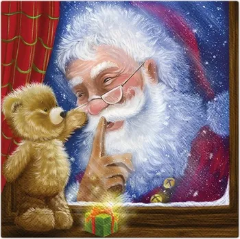 Paw Ubrousky TaT 33x33cm Surprise from Santa