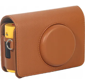 Pouzdro na Pouzdro Kodak MS200 , hnědá ekokůže