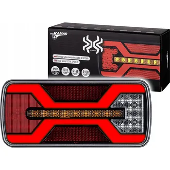 Zadní světlomet Zadní LED světlo X-SPIDER 1 P/M bajonet, Kamar, L2428