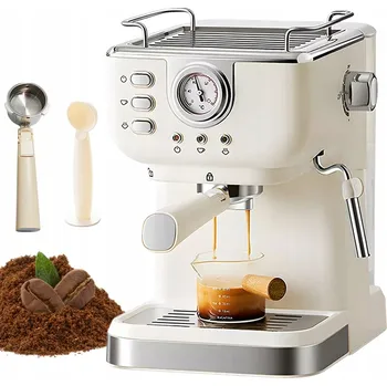 Kávovar Automatický kávovar Bedee scfsdgbvsdhb 1050 W béžový/hnědý