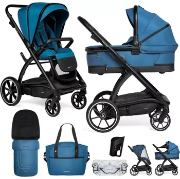 Kočárek MUUVO Kočárek kombinovaný Trick set 2v1 Ocean blue