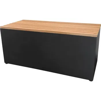 OFYR GARDEN BENCH lavice - Černá práškovaná ocel G-B