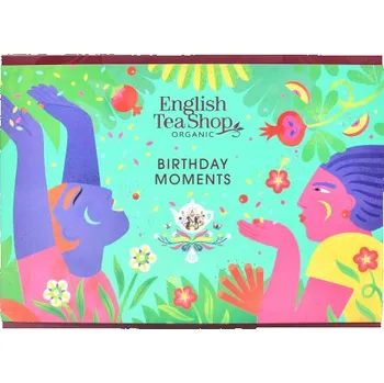 Čaj BIO Čaj Narozeninové chvíle English Tea Shop - 12 pyramidek