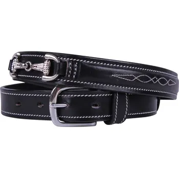 Jezdecké kalhoty Opasek QHP Emberly, černá, 95 cm