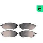 Sada brzdových destiček, kotoučová brzda OPTIMAL BP-12256