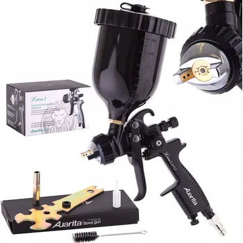 Stříkací pistole LAKOVACÍ PISTOLE AUARITA HVLP LION1 PROFESIONÁLNÍ, TRYSKA 1.7MM, 600ML