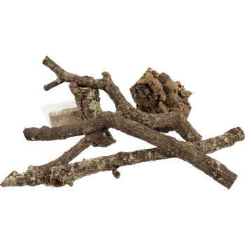 Dekorace Repti Planet z korku, větví a rašeliníku