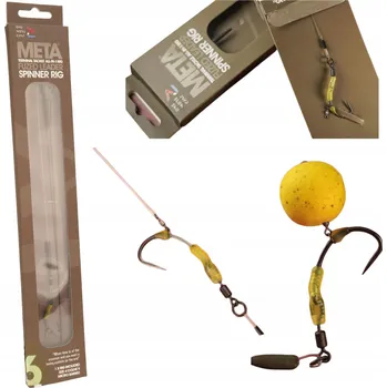 Rybářský háček Hotový návazec One More Cast Surrender All-In-1 Rigs Spinner Colne S protihrotem, velikost 6