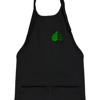 Kuchyňská zástěra Prší - Zelený - Dětská zástěra na vaření - Univerzální velikost ( Černá )