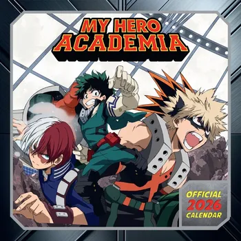 Obraz Kalendář 2026 My Hero Academia Nástěnné kalendáře pro chlapce 30x60 cm