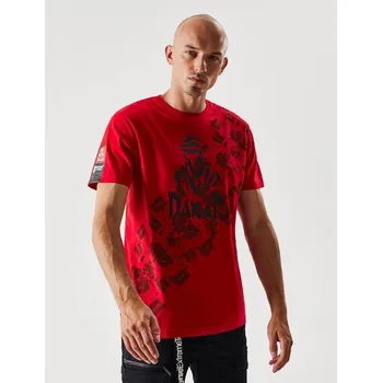 Moto dres Diverse extreme team - Rallye Dakar - triko DKR0322 barva červená L