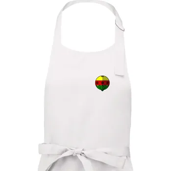 Kuchyňská zástěra Prší - Kule - Pánská zástěra na vaření - Univerzální velikost ( Bílá )