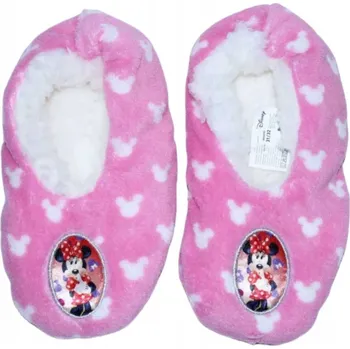 Dívčí bačkory Papuče Minnie Mouse 31/32 růžové